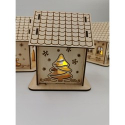 Lampion Domek Świąteczny - Świetlisty Klimat na Święta
