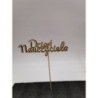 Topper/pik "Dzień Nauczyciela" wycinany - 12x4,5 cm