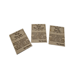 Grawerowana tabliczka 5x7 cm