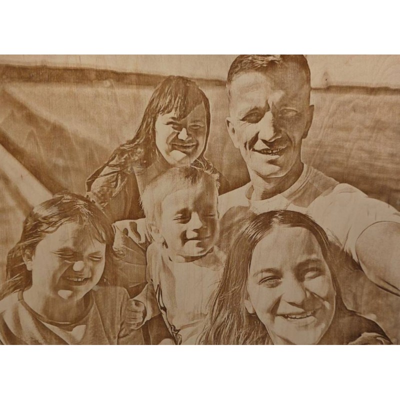 Portrety grawerowane A4