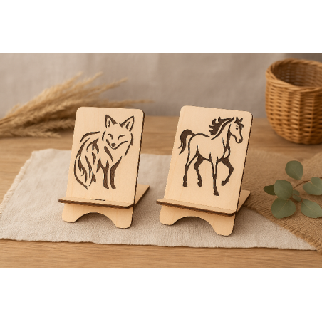 Ekologiczna podstawka pod telefon