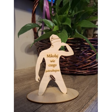 Bon, statuetka "niegrzeczny Mikołaj" 1 sztuka