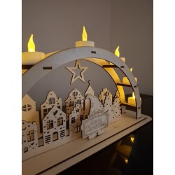 Świecznik Świąteczny / Adwentowy