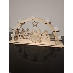 Świecznik Świąteczny / Adwentowy