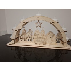 Świecznik Świąteczny / Adwentowy