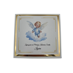 Zaproszenie na I Komunię Świętą wzór Igor Gold