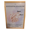 Plakat dla Dziadków w ramce