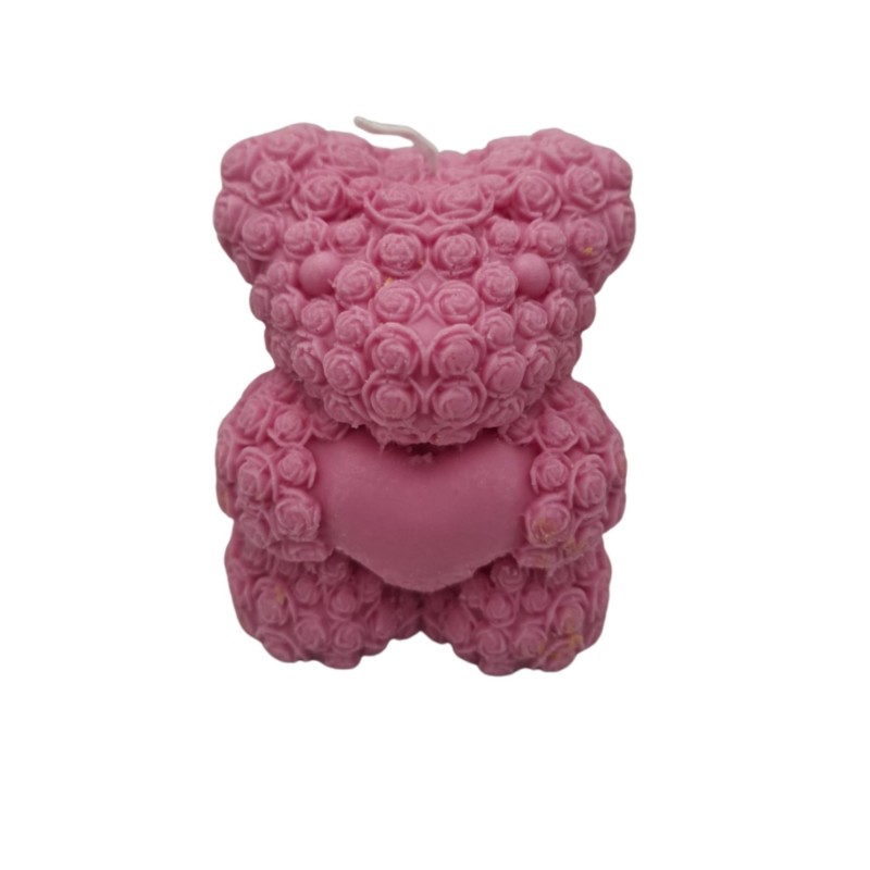 Figurka woskowa zapach Różany Miś dla Babci