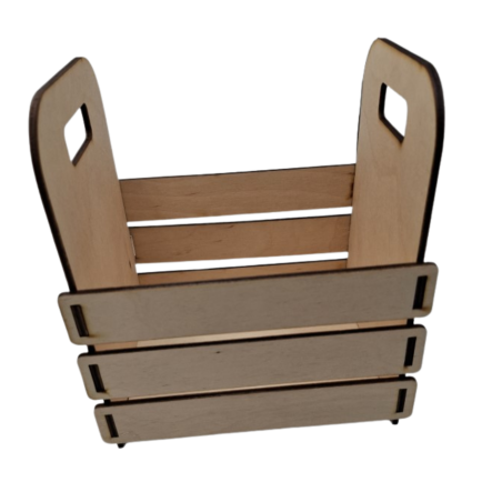 Box drewniany, koszyk