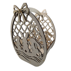 Wielkanocny Koszyk Ażurowy