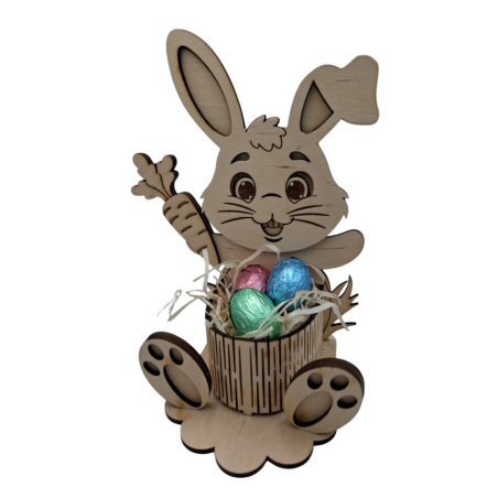 10 sztuk Zajączek z marchewką z koszem na drobiazgi