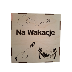 Skarbonka oszczędnościowa "Na Wakacje"
