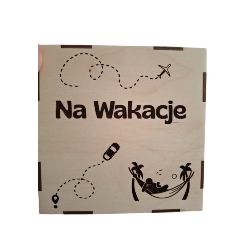 Skarbonka oszczędnościowa "Na Wakacje"