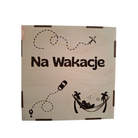 Skarbonka oszczędnościowa "Na Wakacje"