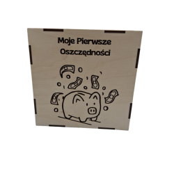 Skarbonka oszczędnościowa "Moje Pierwsze oszczędności"