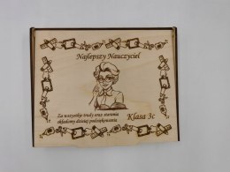 Pudełko na Merci z Grawerem na Dzień Nauczyciela