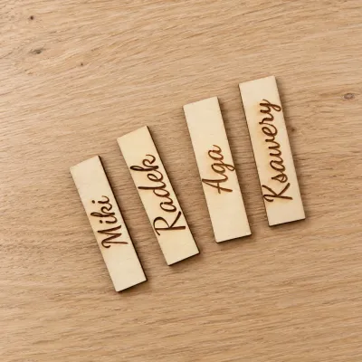 Grawerowana tabliczka 2.5 cm wys