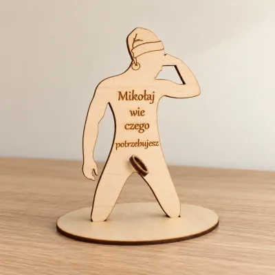 Bon "Niegrzeczny Mikołaj" 3 sztuki
