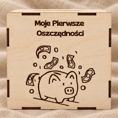 Skarbonka oszczędnościowa "Moje Pierwsze oszczędności"
